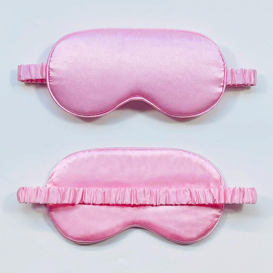 10 Pack Sleep Mask,Silk Eye Mask,for Night Sleeping,Office, Travel,Party Games,Suitablefor Men/Women (Pink)