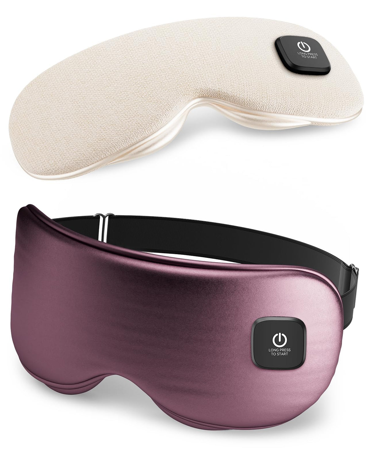 Cordless Rechargeable Heated Eye Mask for Dry Eye with 2 Replaceable Shells