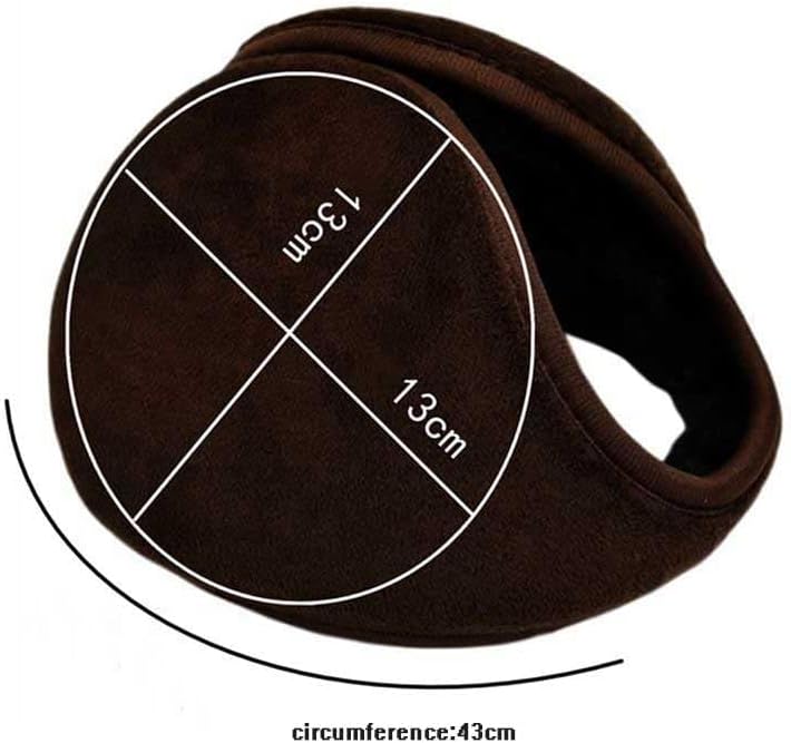 Ear Muffs for Winter Women & Men, Adjustable, Grey