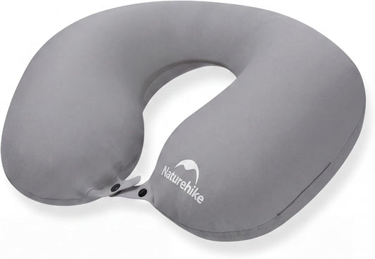 Naturehike Inflatable Travel Neck Pillow, 1.8oz Ultralight U-Shaped Pillow
