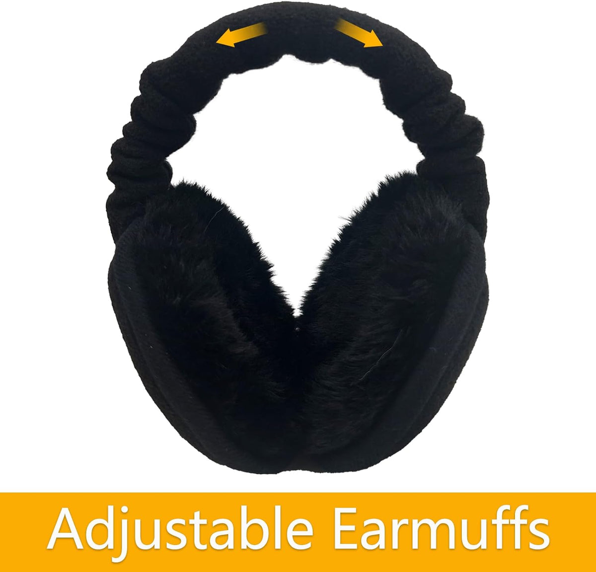 Winter Men Ear muffs Adjustable Unisex Big Size Foldable Outdoor Earmuffs