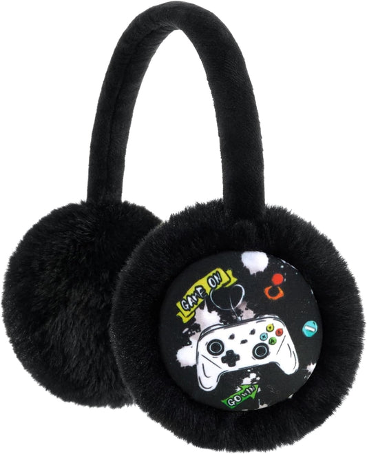 WAWSAM Kids Ear Muffs, Warm Fuzzy Ear Muffs for Boys and Girls