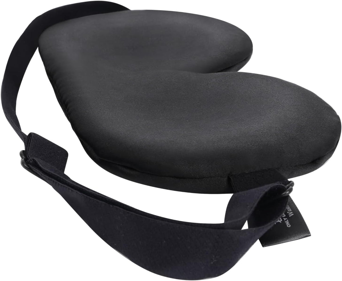 Alaska Bear Sleep Mask Silk Eye Cover with Shaped Pad, Machine Washable