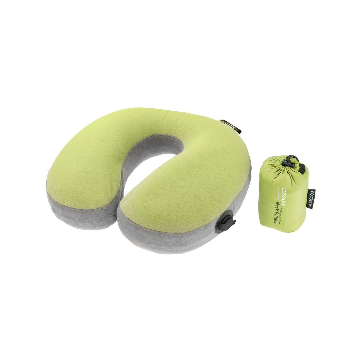 COCOON U-Shaped AirCore Travel Pillow - Light Blue