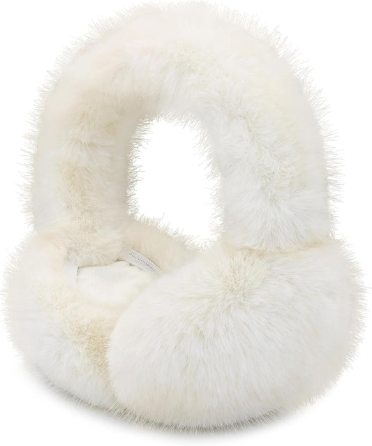 FSTEOE Women Winter Earmuffs Warm Cozy Ear Warmers Soft Fluffy Ear Muff