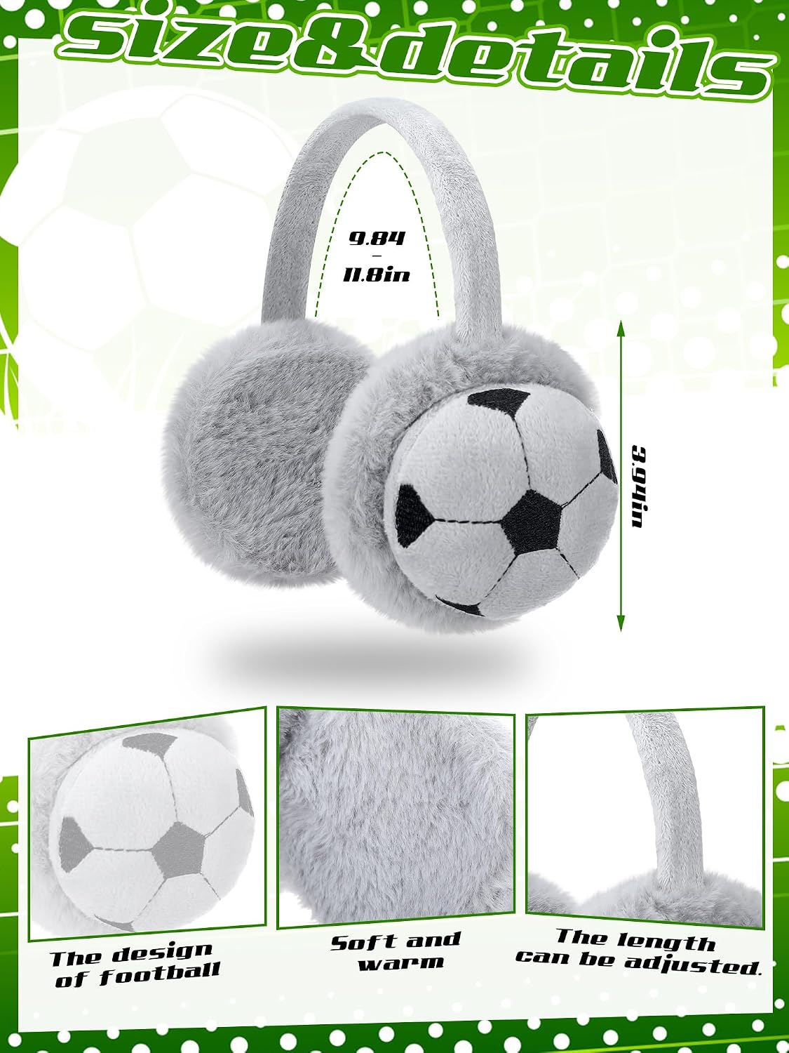 Fourluoo Winter Earmuff for Kid