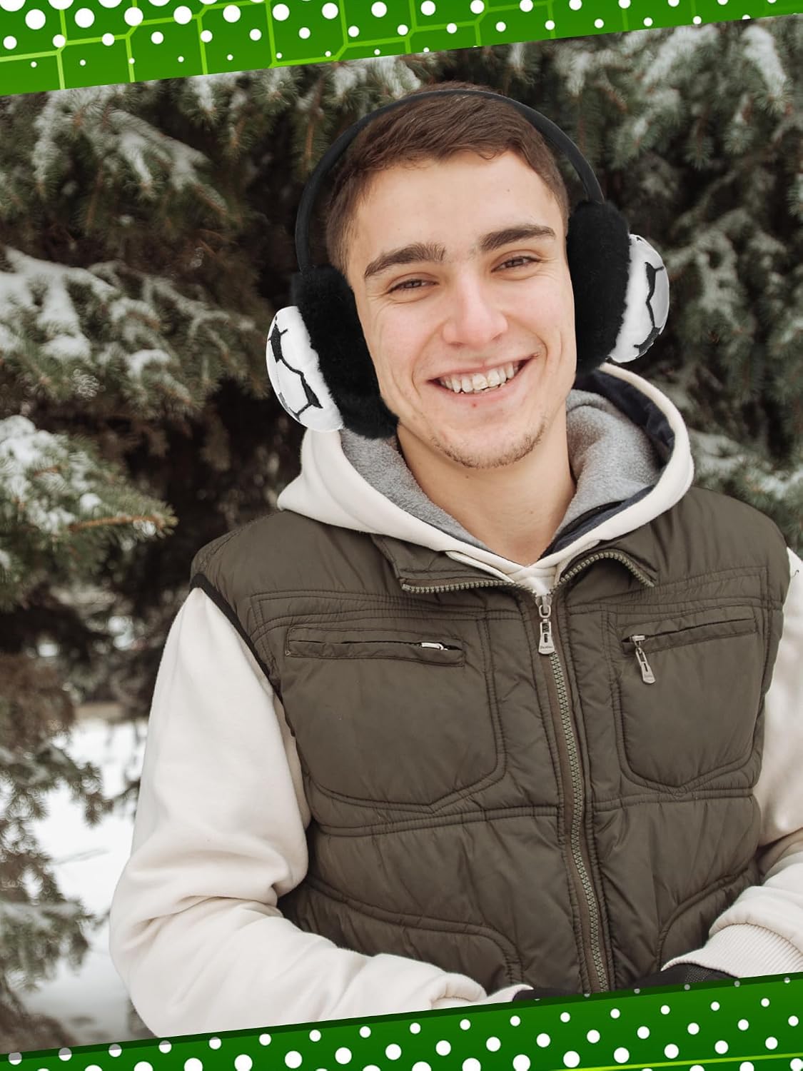 Fourluoo Winter Earmuff for Kid