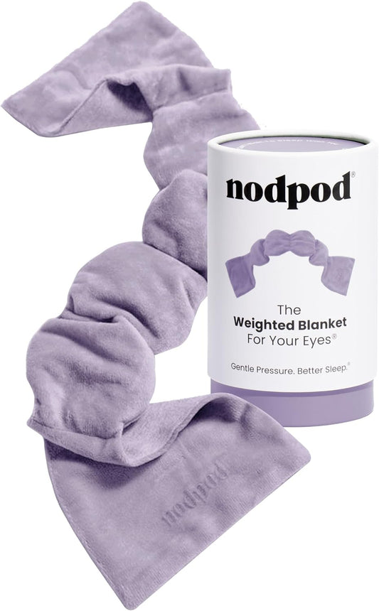 nodpod Patented Gentle Pressure Sleep Mask, Weighted Eye Mask