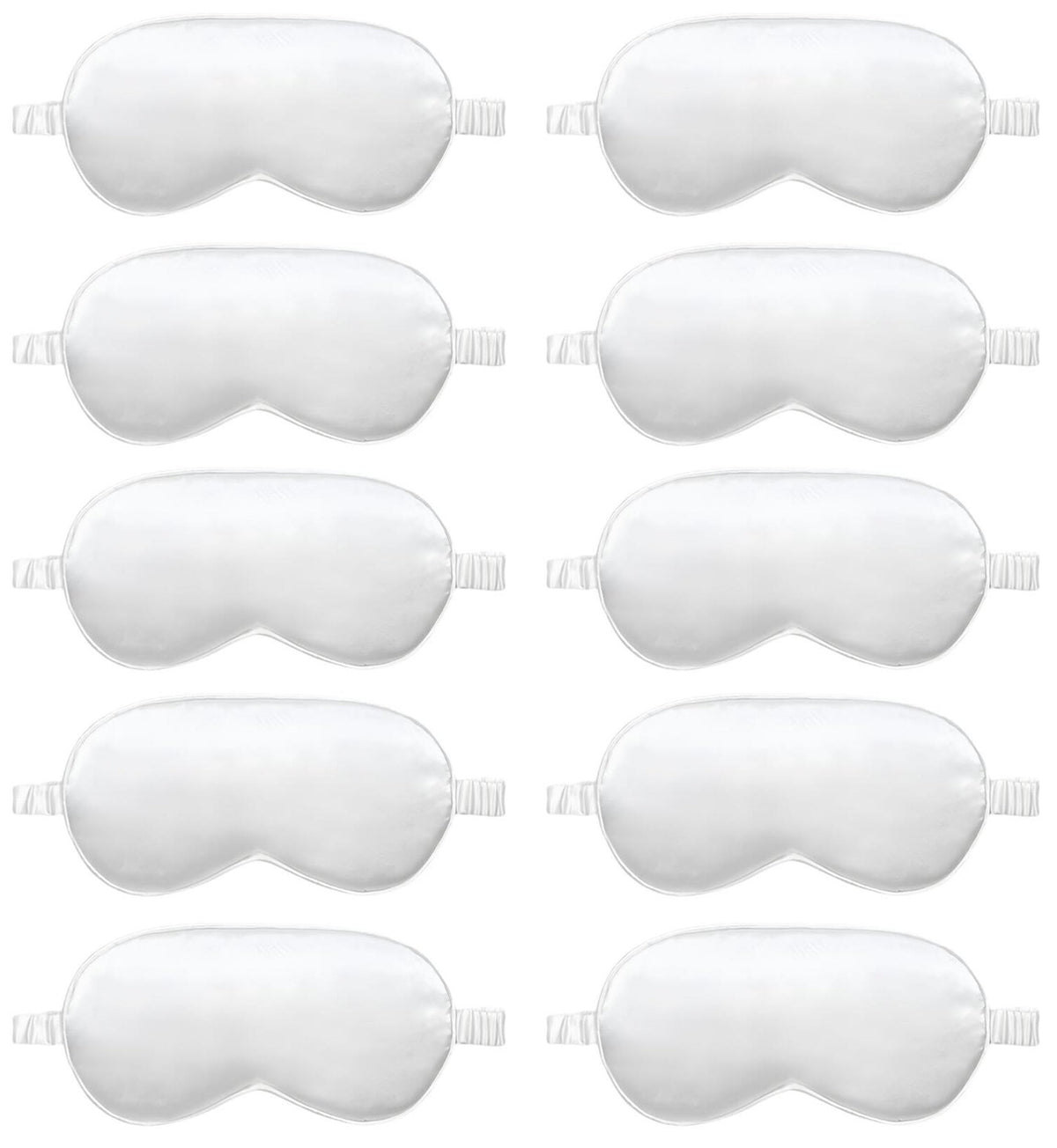 10 Pack Sleep Mask,Silk Eye Mask,for Night Sleeping,Office, Travel,Party Games,Suitablefor Men/Women (Pink)
