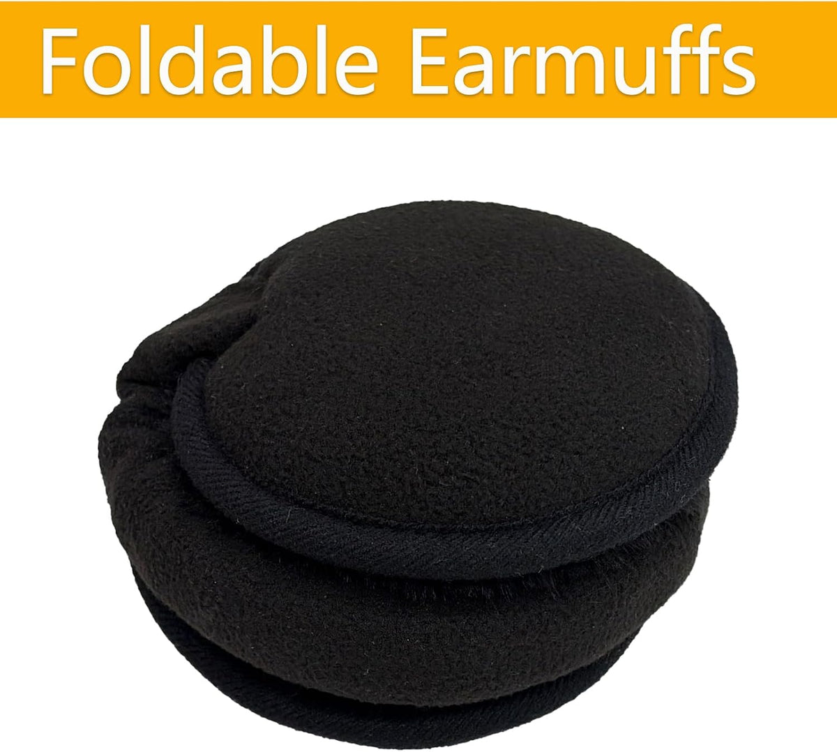 Winter Men Ear muffs Adjustable Unisex Big Size Foldable Outdoor Earmuffs