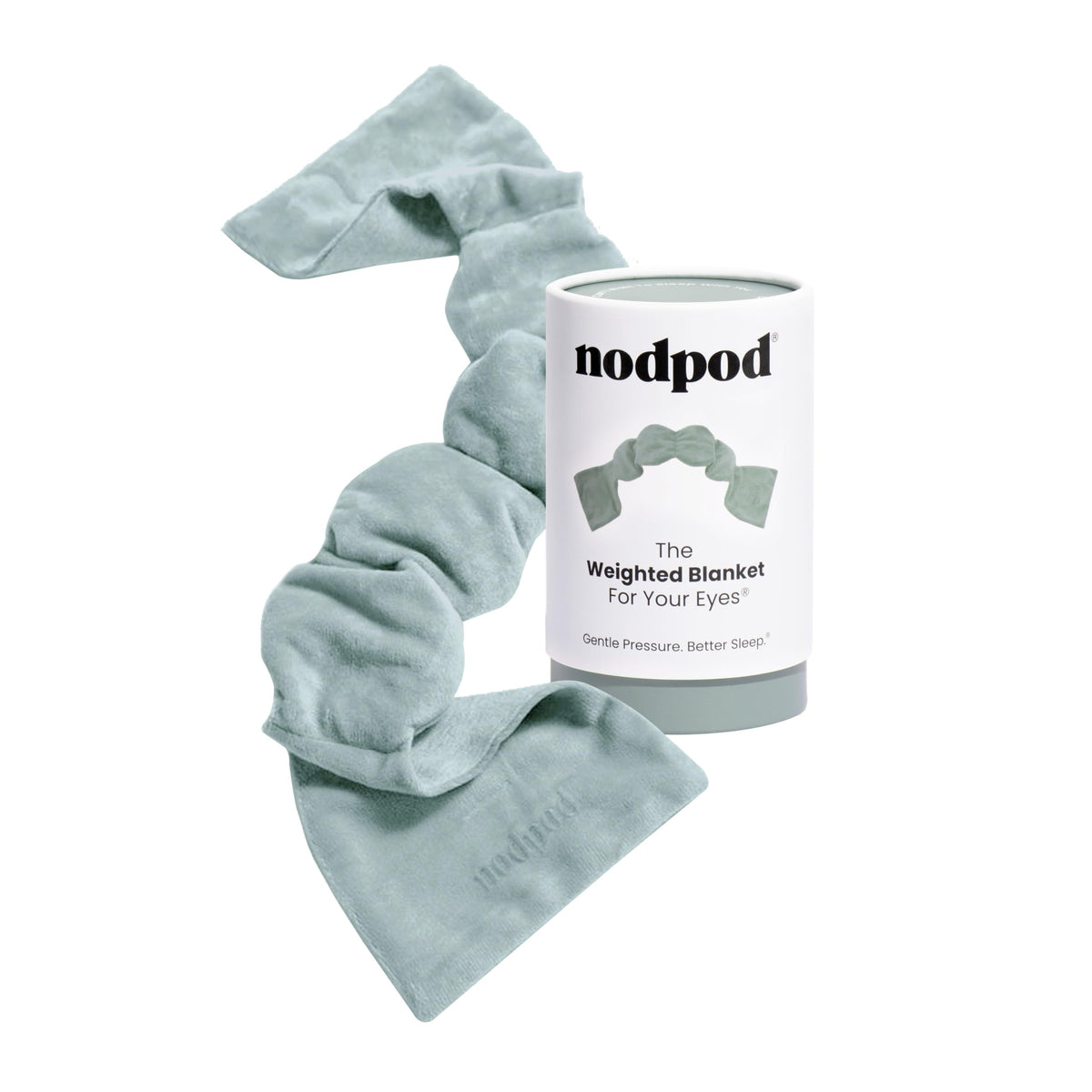nodpod Patented Gentle Pressure Sleep Mask, Weighted Eye Mask