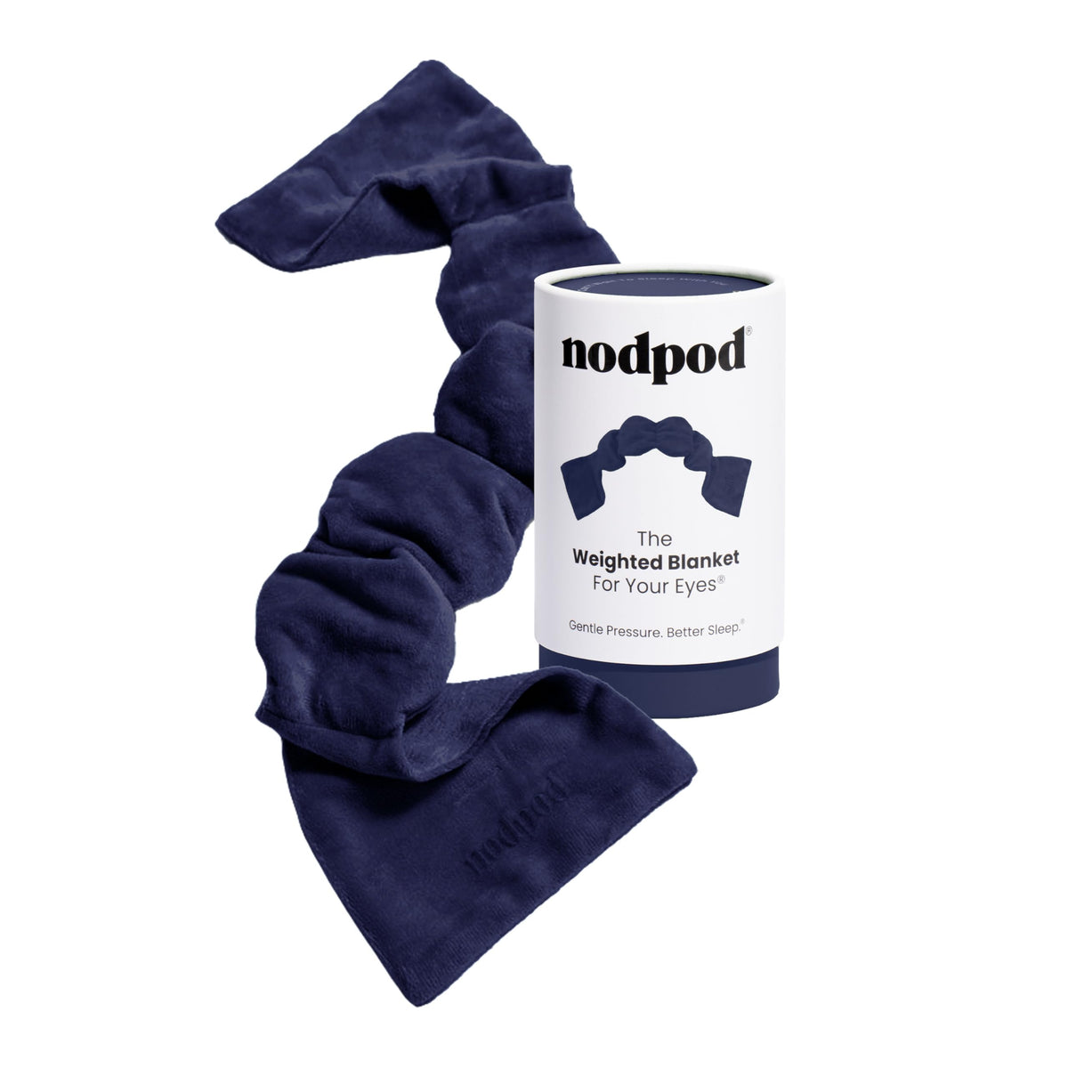 nodpod Patented Gentle Pressure Sleep Mask, Weighted Eye Mask