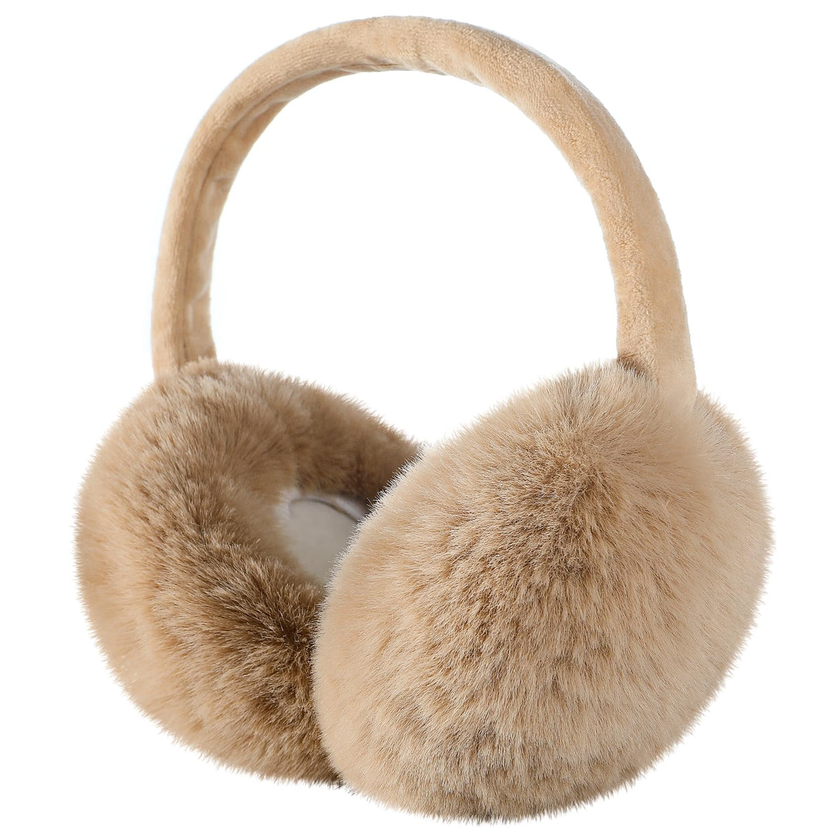 Ear Muffs for Winter Women, Adjustable Foldable Earmuffs