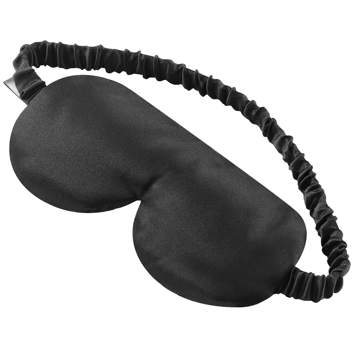 Alaska Bear Sleep Mask Silk Eye Cover with Shaped Pad, Machine Washable