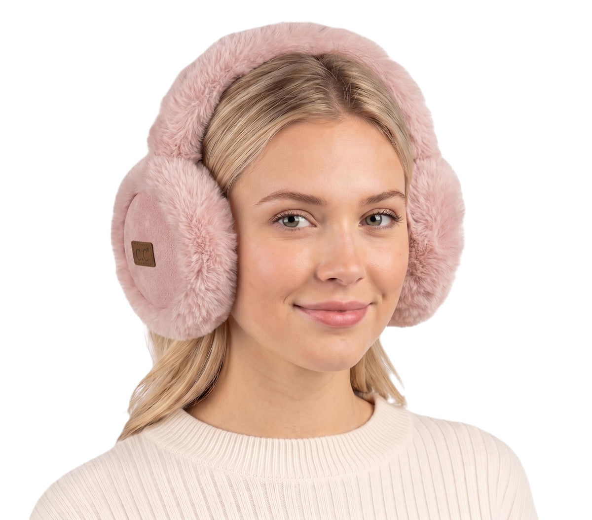 C.C Soft Winter Warm Adjustable Headband Ear Warmer Earmuffs