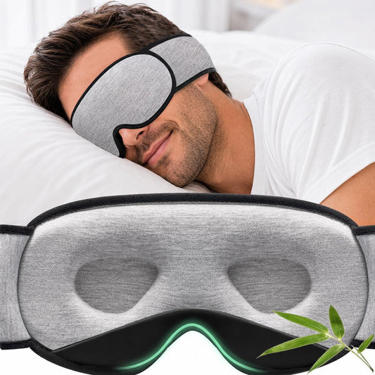 YFONG Sleep Mask for Men and Women, Bamboo Viscose Eye Mask