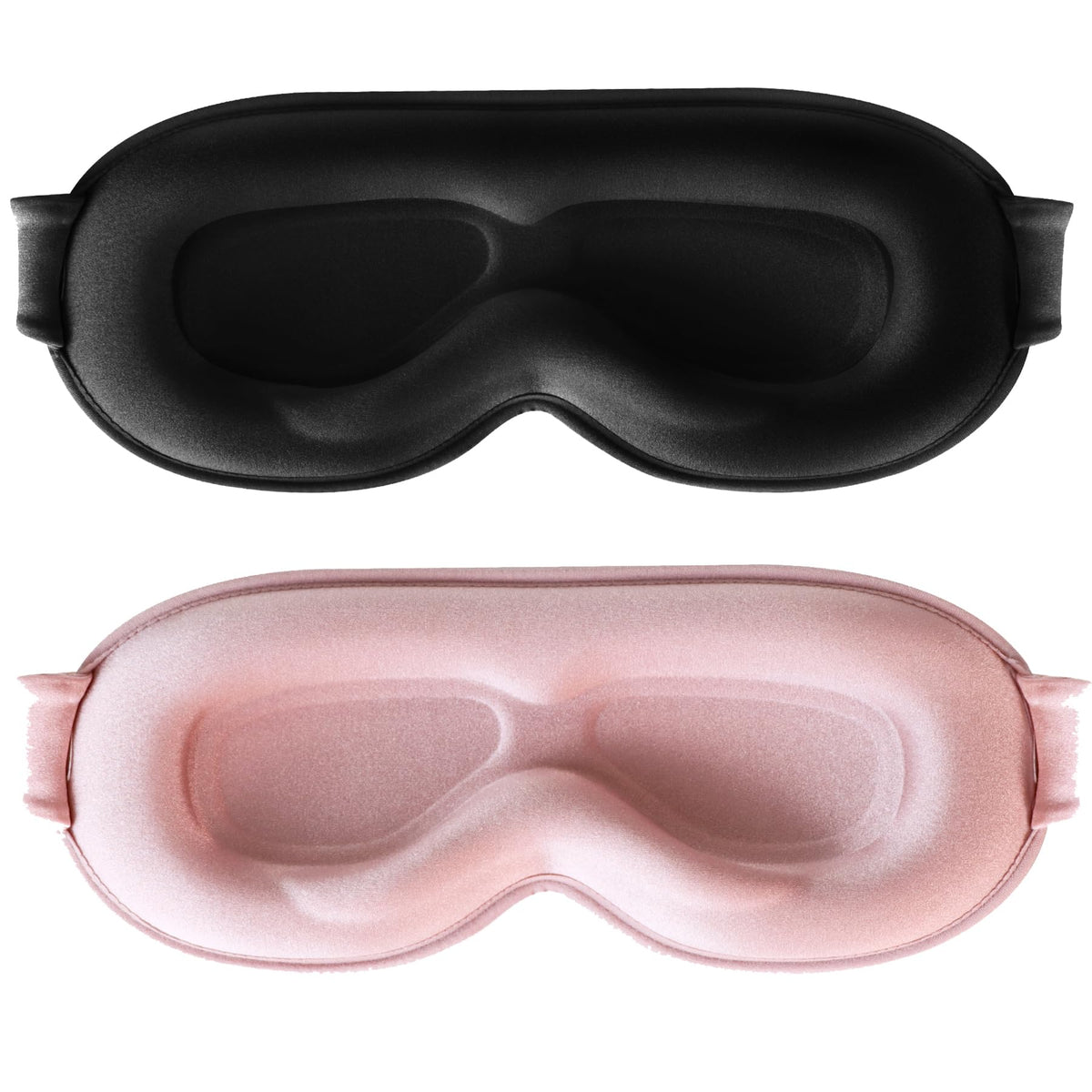 Sleep Mask for Lash Extensions, 3D Contoured Weighted Eye Cover