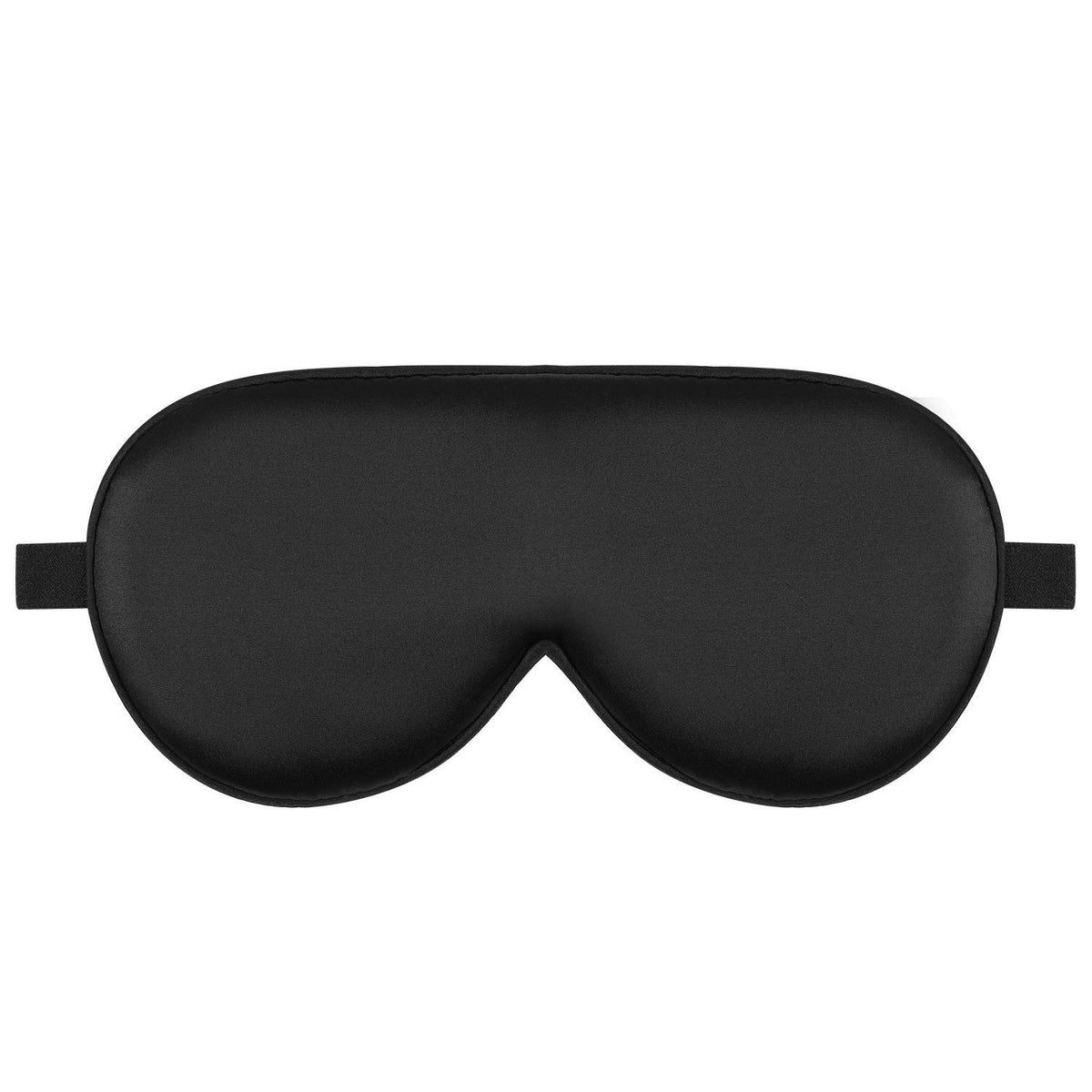 Alaska Bear Sleep Mask Silk Eye Cover with Shaped Pad, Machine Washable