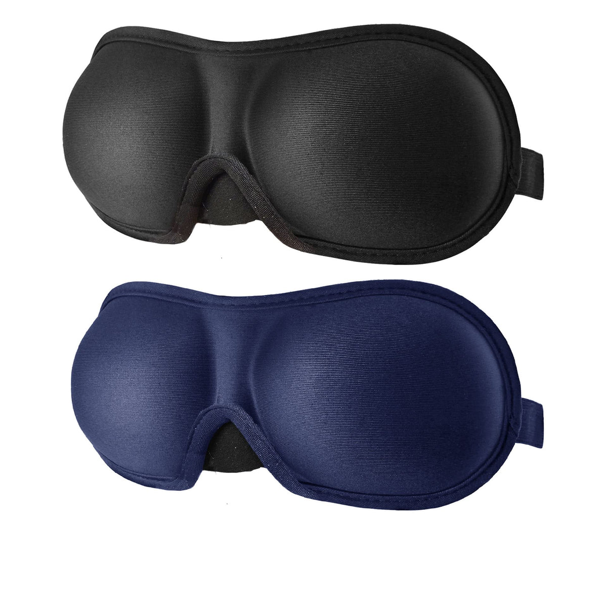 3D Eye mask for Sleeping,Machine Washable, Sleep Mask for Women, Blinder Blindfold Airplane (Black+Purple)
