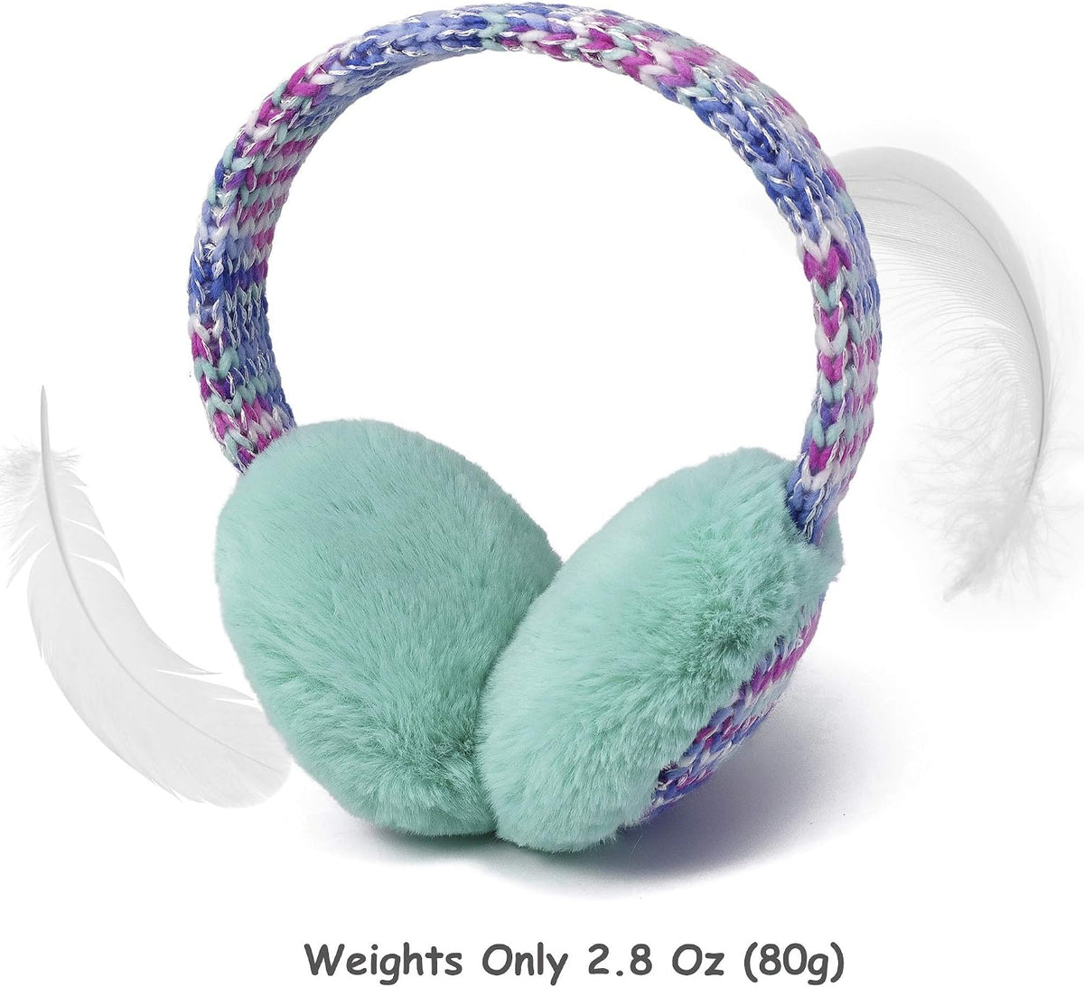 Flammi Kids Ear Muffs for Girls Winter Earmuffs