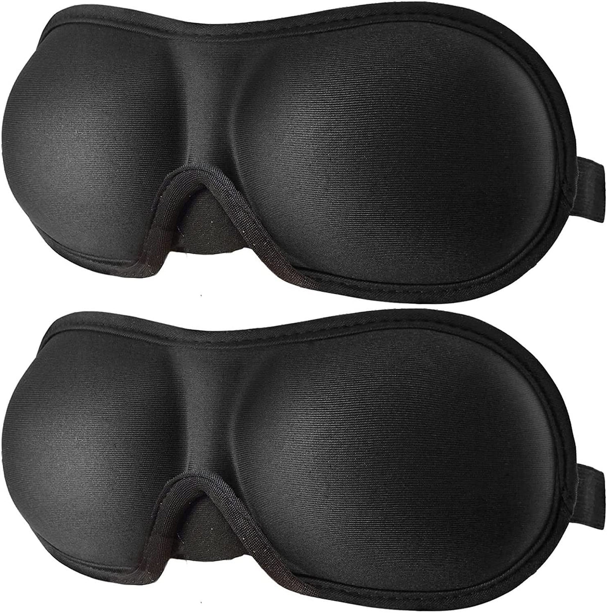 3D Eye mask for Sleeping,Machine Washable, Sleep Mask for Women, Blinder Blindfold Airplane (Black+Purple)