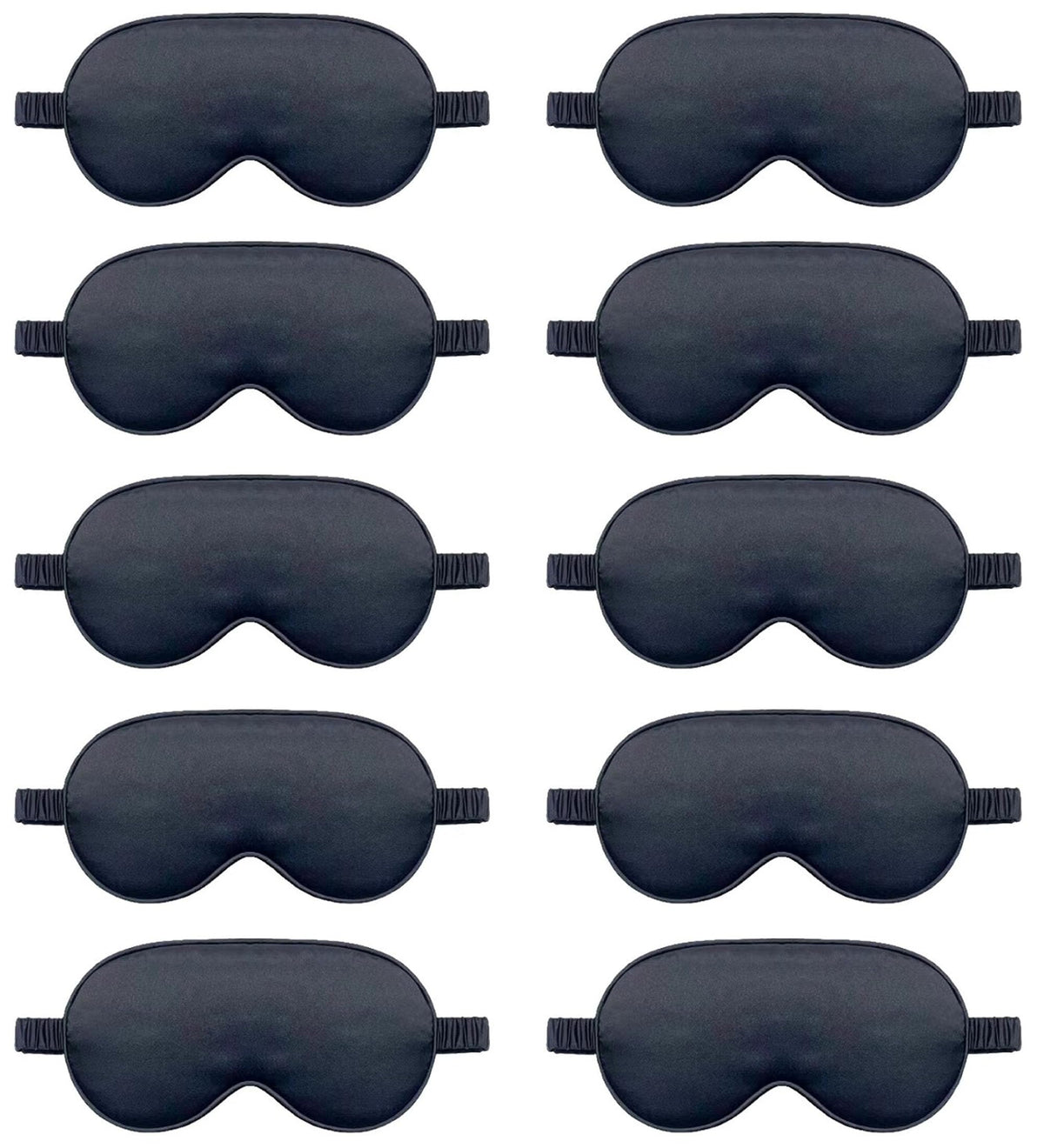 10 Pack Sleep Mask,Silk Eye Mask,for Night Sleeping,Office, Travel,Party Games,Suitablefor Men/Women (Pink)