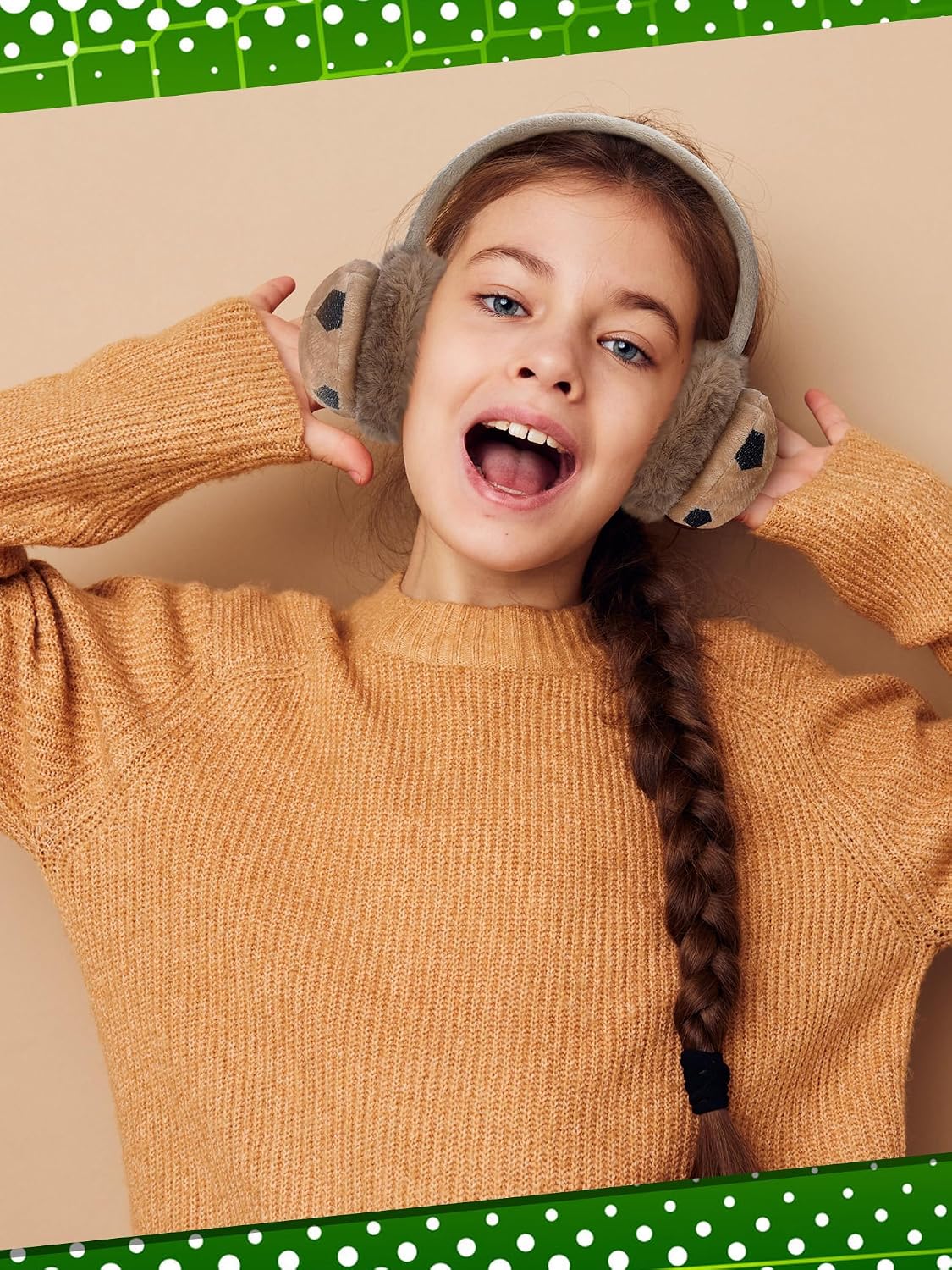 Fourluoo Winter Earmuff for Kid