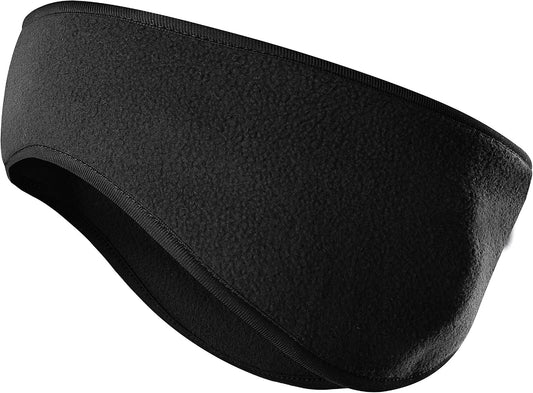 JOEYOUNG Fleece Ear Warmers for Men Women Kids - Winter Headband Ear Muffs Ear Covers for Cold Weather Running Cycling Ski