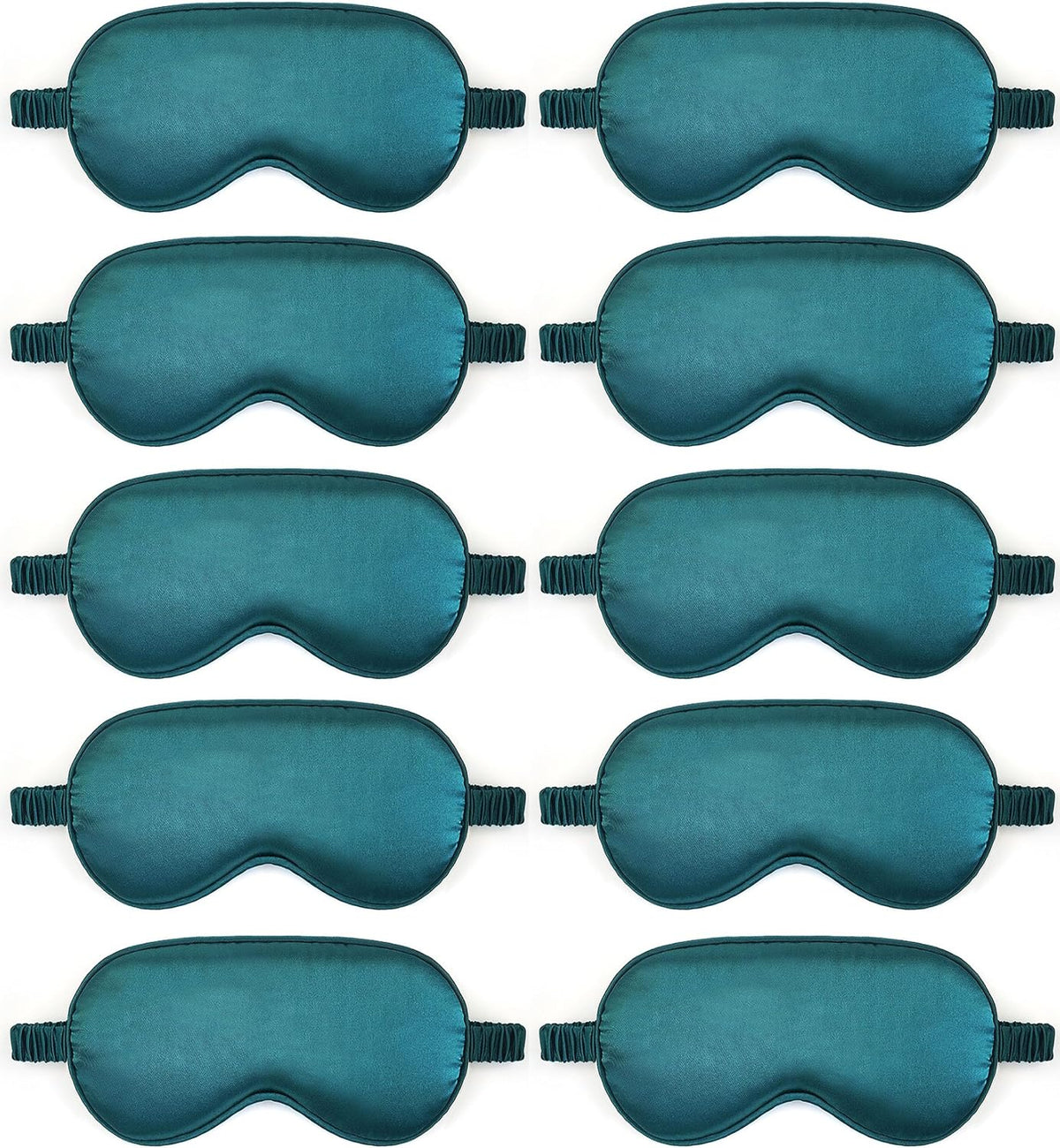 10 Pack Sleep Mask,Silk Eye Mask,for Night Sleeping,Office, Travel,Party Games,Suitablefor Men/Women (Pink)